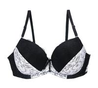 PSNKLMM Sujetadores de Encaje con Copas BCDE 34/75, 36/80, 38/80, 40/90, 42/90 y 44/100. Ropa Interior Push-up for Mujer, lencería Femenina Talla Grande(White,70D)