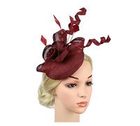 PSNKLMM Tocado De Flores For Mujer, Diadema Con Pinzas, Sombrero Tipo Pastillero, For Cóctel, Fiesta Té For Para Bodas, Fiestas, Fiesta De CumpleañOs(HA5803-8)