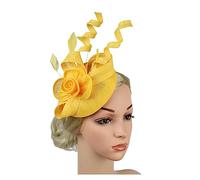 PSNKLMM Tocado De Flores For Mujer, Diadema Con Pinzas, Sombrero Tipo Pastillero, For Cóctel, Fiesta Té For Para Bodas, Fiestas, Fiesta De CumpleañOs(HA5803-4)