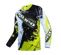 PSPORT Maillot de moto de cross para jóvenes, camiseta de bicicleta de montaña de manga larga para niños, para motocicleta, motocross, BMX, Moto Mx Offroad Racing, 8 años