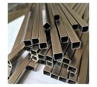 PSRONYAOG 1 tubo cuadrado de acero inoxidable 304, varilla de acero cuadrada hueca de 500 mm, tubo rectangular de 15 x 15 mm, 40 x 40 mm de diámetro (22 mm x 22 mm x 1 mm)