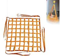 PSRONYAOG Slings Red de poliéster para carga de elevación, red de elevación de terminal de carga, cinturón de red de elevación, red de carga utilizada para levantar cargas (tamaño: 3 x 3 m/malla 15 cm