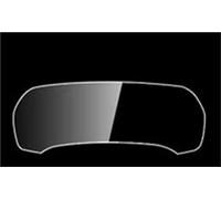 PSRRGZTM Protector pantalla Compatible Con BMW X5 X6 X7 G05 G06 G07 2019 2020 2021 2022 Película Protectora De Pantalla LCD Protectora De Navegación GPS Para Coche(Option A)