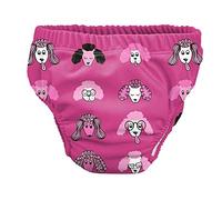Pss! - Pañal de Agua para Bebé - Modelo Dog Princess - Para Bebés de 3 a 8 kg - Talla M - Unisex - Diseño Multicolor - Absorbente y Reutilizable - Impermeable y Cómodo - 1 Unidad