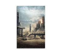 PSSEUB Póster de Maze Runner 3 - Lienzo decorativo para pared e impresión artística moderna para decoración de dormitorio familiar, 24 x 36 pulgadas (60 x 90 cm)