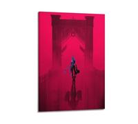 PSSEUB Póster decorativo con texto en inglés "Crossing the Bridge" (50 x 75 cm)