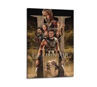 PSSEUB Póster decorativo de The Movie Fighter 2, lienzo decorativo para pared e imagen artística moderna para decoración de dormitorio familiar, 12 x 18 pulgadas (30 x 45 cm)