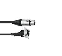 PSSO - Cable de conexión XLR (F) / XLR (M) EB 1 m sw