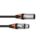 PSSO Cable XLR COL 3pin 3m bk Neutrik