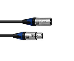 PSSO Cable XLR COL 3pin 5m bk Neutrik