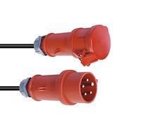 PSSO CEE Extension 16A 5x2.5 15m red