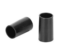Pssopp 10 Pares de Tapas de Punta de tacón Alto Protector de Punta de tacón Alto Negro CPU Zapatos de Poliuretano Reparación de Kits de Repuesto(10mm)