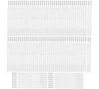 Pssopp 100 Piezas de bolígrafos borrables con Calor, bolígrafos de Marcado de Tela, bolígrafos de Marcado de Tela borrables, bolígrafo de desaparición automática, Acolchado, Costura(Blanco)