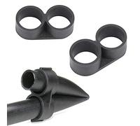 Pssopp 100 Uds. Conector de Riego por Goteo Accesorios de Plástico para Tubos de Goteo de 16mm y 20mm Invernadero de Césped y Jardín (16mm)