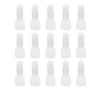 Pssopp 1000 Piezas de Tapa de Engarzado Transparente, Kit de Terminales de Conector de Alambre de Nailon de Superficie Lisa CE1 CE2 CE5 Viene con Herramienta de Engarzado Pelacables (CE1)