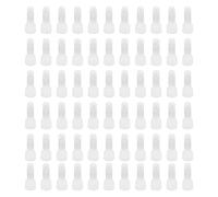 Pssopp 1000 Piezas de Tapa de Engarzado Transparente, Kit de Terminales de Conector de Alambre de Nailon de Superficie Lisa CE1 CE2 CE5 Viene con Herramienta de Engarzado Pelacables (CE5)