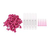 Pssopp 100PCS Protectores de Uñas para Gato, Cubiertas para Uñas Felinas, 4 Tallas XS a L, for Arañazos (M)