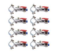 Pssopp 10PCS Boquilla de Pulverización Atomizadora, Juego de Boquillas de Pulverización Atomizadora Aleación de Zinc Planta Agrícola Boquilla de Ventilador de Nebulización de Agua para