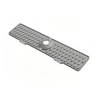 Pssopp 2 Alfombrillas para Grifo, Piezas de Instalación de Fregadero, Bandeja de Silicona Absorbente de Agua, Protectores de Fregadero para Cocina, Baño, 2 Alfombrillas para Grifo, 45 Cm, Protector