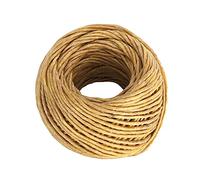 Pssopp 2 Paquetes de Mechas para Velas de 2mm, Cáñamo Orgánico Encerado, No Tóxico para Fabricación de Velas DIY, Lámparas de Aceite (30M)