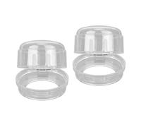 Pssopp 2 Protectores de Perillas para Estufas de Gas, a Prueba de Niños, con Botones de Fácil Instalación para Bebés, Hogar y cocina. (Transparente)
