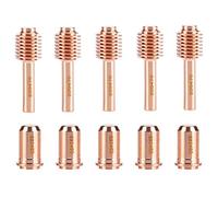 Pssopp 220478 Electrodo de, Cobre Telurio, Rendimiento de Corte Eficiente, Puntas de Boquilla para Cortador de MAX30, Ideal para Fabricación y Reparación de Metales