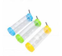 Pssopp 3 Botellas de Agua para Animales Pequeños, Botellas de Agua, Dispensador de Mascotas con Boquilla de Acero Inoxidable, Alimentador de Jaula a Prueba de Fugas para Hámster 3 de para Animales