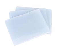 Pssopp 3 Piezas de Inserciones de Plástico para Billetera, Tarjetero de PVC Transparente de Gran Capacidad, Ideal para la Preservación de Tarjetas de Visita de Viajes Familiares