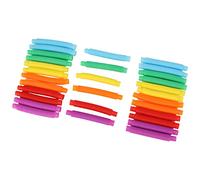 Pssopp 30 PCS Tubes Pop Tube SENSORIAL para Niños, Desarrollo de Habilidades Motoras Finas, Alivio del Estrés para Adultos, Tubos Multicolores en el Hogar