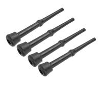 Pssopp 4 Piezas de Revestimientos para Máquinas de Ordeño, Accesorios de Goma para Uso Agrícola, Material Suave No Tóxico, Fácil de Limpiar, Compatible con Pezonera de Acero para Vacas y Cabras