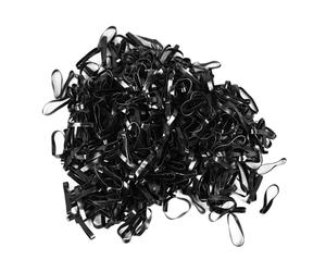 Pssopp 450 Bandas de Goma para Caballos, Bandas Elásticas Suaves y Fuertes Multifuncionales de Primera Calidad para Suministros para Caballos de Granja (Negro)