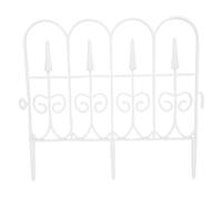 Pssopp 5 Piezas de Borde de Jardín de Césped, Bordes Decorativos de Paisaje Cerca para la Vía para los Divisores de Paisaje de Camino Decoración (51x58cm)