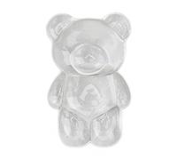 Pssopp 50pcs Tarjetas de Exhibición de Color de Esmalte de Uñas Acrílico Tarjetas de Diseño de Arte de Uñas de Color de con Linda Forma de Oso para el Salón de o el Uso del Hogar