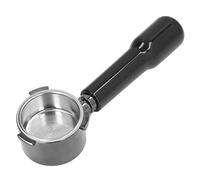 Pssopp 51mm Coffee Portafilter, Portafiltro sin Fondo, Filtro sin Fondo de café de 51 Mm, Portafiltro sin Fondo de café 3 Orejas para DELONGHI ECP3420 685 680