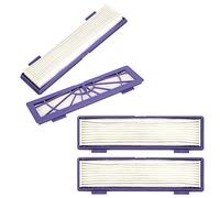 Pssopp Accesorio de Repuesto de Filtro de Aspiradora con Medios HEPA, Paquete de 4 para Neato 70E 75 80 85 D75 D80 D85 D3 D5 D7, Accesorios para Electrodomésticos