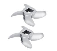 Pssopp Accesorio para Molinillo de Alimentos, 2 Piezas de Repuesto de Cuchilla para Moler Alimentos, Construcción de Acero Inoxidable, Fácil Instalación y Extracción, Cuchilla para Moler Carne para