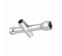 Pssopp Accesorios para Modelos de Aviones Mini Llave Hexagonal de Metal Llave para Ruedas Herramienta de Mantenimiento para Modelo RC Coche Camión Buggy Modelo Llaves Cruzadas, Llaves Cruzadas