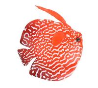 Pssopp Acuario Peces Artificiales Peces flotantes Falsos Peces Tropicales Divertidos Luminosos de Silicona Realistas en Movimiento Peces Ornamentos Decoraciones con Ventosa(#1)