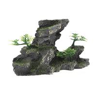 Pssopp Acuario Roca Resinosa Adornos con Cuevas para Decoración de Pecera
