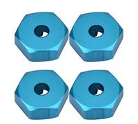 Pssopp Adaptador de Cubo Hexagonal de Rueda de 7 Mm a 12 Mm, Construcción de Metal, Mecanizado CNC, Actualización para Autos Modelo RC