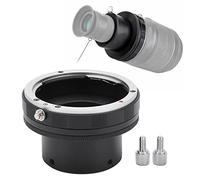 Pssopp Adaptador de Lente Macro para EF EF S, Montaje de Metal, Enfoque Automático, Juego de Tubos de Extensión Macro, Anillos Adaptadores para Cámara DSLR, Aleación de Aluminio, Negro