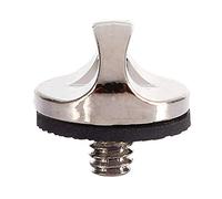 Pssopp Adaptador de Tornillo Plateado, Adaptador de Tornillo 1/4 para la Correa de la Cámara, Soporte de Placa de Liberación Rápida, de Tamaño Estándar para Correa de Cámara, con Anillo de Conexión,