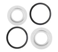 Pssopp Adaptador de Triturador de Residuos de Alimentos para Fregadero de Acero Inoxidable, 180mm a 114mm con Anillo de Silicona para BECBAS WasteKing Wastemaid