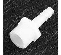 Pssopp Adaptador de Tubo de Rosca para Bomba de Aire de Acuario, Conector de Junta de Tanque de Peces de 1/2 Pulgada, Accesorios de Manguera Transparentes de Plástico, 3 Opciones de (8mm)