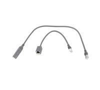 Pssopp Adaptador Ethernet, Conector RJ45 para Satélite Rectangular Gen3 con Diseño de Conexión a Tierra y Resistente Al Agua IP68, Velocidad de Transmisión Estable de 1200 Mbps