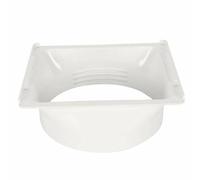 Pssopp Adaptador Universal de Manguera de Escape para Aire Acondicionado Portátil, 150mm, 3 Tipos de Interfaz, Acoplador Redondo y Plano