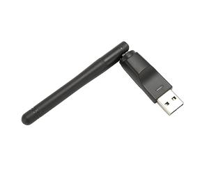 Pssopp Adaptador USB WiFi, Antena Incorporada, Adaptador de Red Inalámbrica, Suave para Decodificadores IPTV