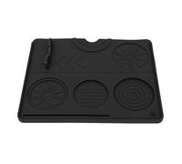 Pssopp Alfombrilla para Apisonar café, Piezas de Repuesto para Máquina de café Expreso, Estación de Apisonamiento de a Prueba, Alfombrilla de Silicona para Accesorios de Máquina de para Apisonar, a