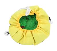 Pssopp Alfombrilla para Snuffle para Perros, Cuenco de Alimentación Interactivo Antideslizante para Mascotas con Diseño de Alimentación Lenta Ajustable para Aliviar el Aburrimiento (Yellow)