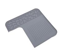 Pssopp Alfombrilla Superior de Silicona para Máquina de café ES601 Alfombrilla para Máquina de café, Protector Superior de Silicona a Prueba de Calor para Protección del Mostrador de la Gris Nan